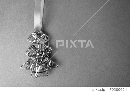 Festive Christmas Happy New Year black and white 70300624
