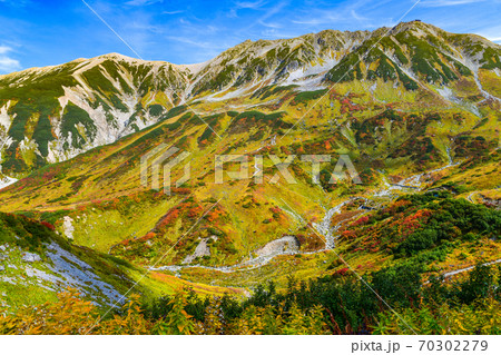 立山の秋景色 立山の秋景色 70302279