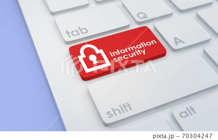 セキュリティ キーボード 安全 70304247