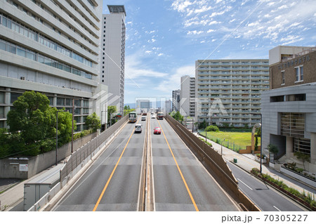 大阪府・阪神高速道路13号東大阪線の交通 大阪府・阪神高速道路13号東大阪線の交通 70305227