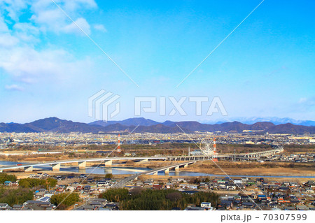 岐阜県各務原市、アクア・トトぎふ周辺の風景 岐阜県各務原市、アクア・トトぎふ周辺の風景 70307599
