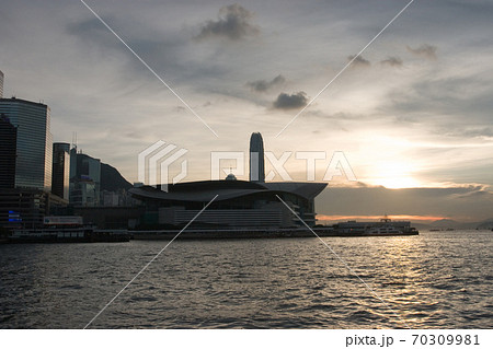 1 June 2007 Victoria harbour and Convention Center, Hong Kong, China 70309981