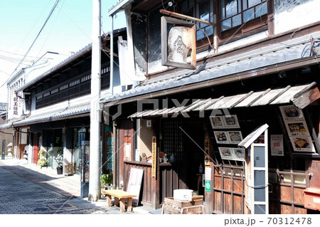 長浜の古い町並みにある蕎麦屋 70312478