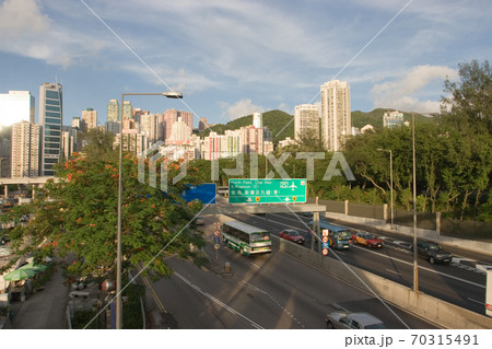 1 June 2007 Victoria Park Road at causeway bay, hong kong 1 June 2007 Victoria Park Road at causeway bay, hong kong 70315491