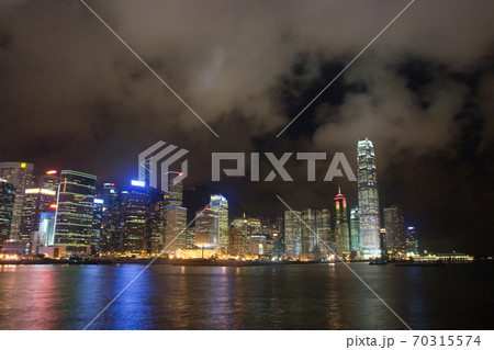 1 June 2007 new CBD at Hong Kong harbour. hong kong 1 June 2007 new CBD at Hong Kong harbour. hong kong 70315574