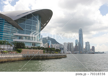 30 May 2007 Victoria harbour and Convention Center, Hong Kong, China 70316556
