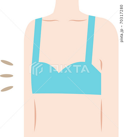 Small tits female body - Stock Illustration [70317280] - PIXTA