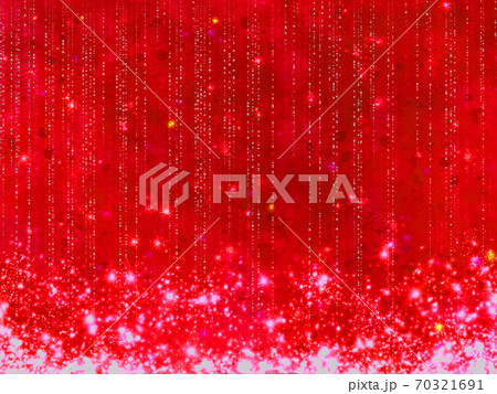 幻想的で絵本の様な可愛い光の雨 70321691