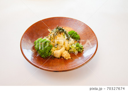 【切り抜き用単品画像】揚げ出し豆腐 70327674