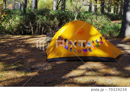 ソロキャンプ ハロウィン デコテント ソロキャンプ ハロウィン デコテント 70329239