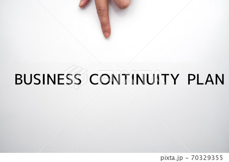 イメージ　BUSINESS CONTINUITY PLAN 70329355