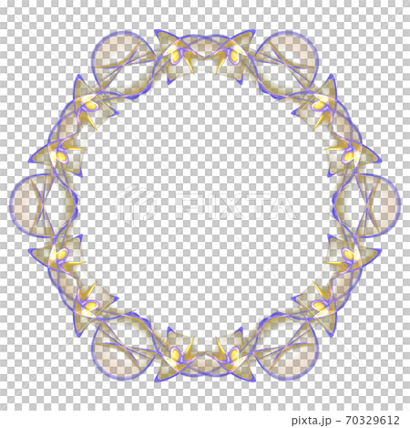 美麗的六角形（透明PNG背景）2021010_005 70329612