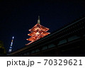 【東京】浅草寺 五重塔 70329621