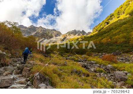 涸沢カール登山道 70329642