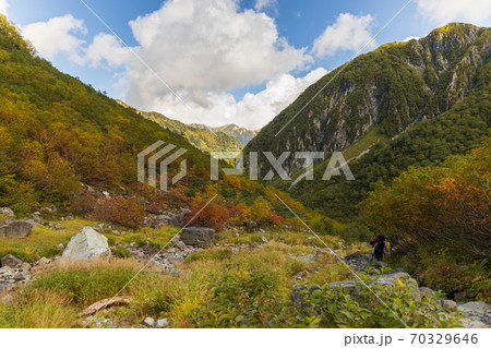涸沢カール登山道 70329646