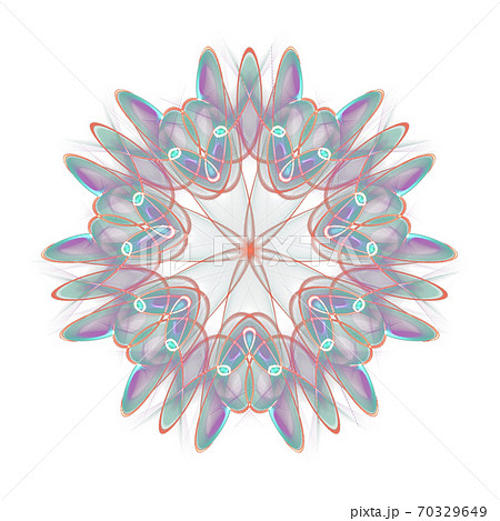 美しい七角形(背景透過PNG)　20201010_001 70329649