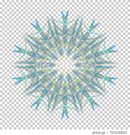 Beautiful decagon (transparent PNG background) 20201011_005 70329883