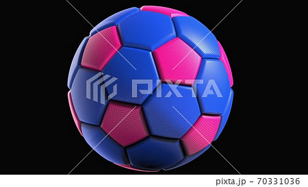 サッカーボールの3Dイラスト サッカーボールの3Dイラスト 70331036