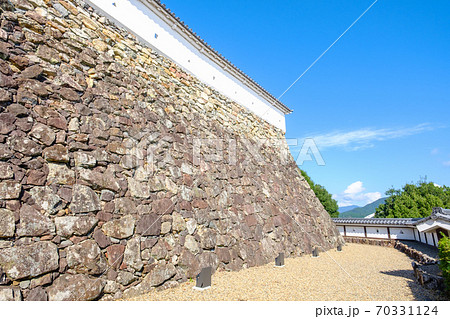 福知山城の石垣 福知山城の石垣 70331124