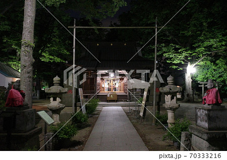 川崎市中原区、夜の日枝神社 川崎市中原区、夜の日枝神社 70333216