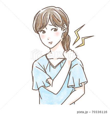 肩こり 女性 肩こり 女性 70336116