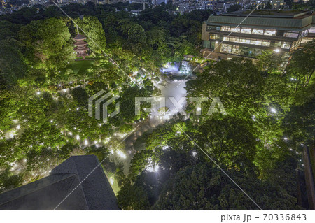 ホテル椿山荘　東京雲海　夜景 70336843