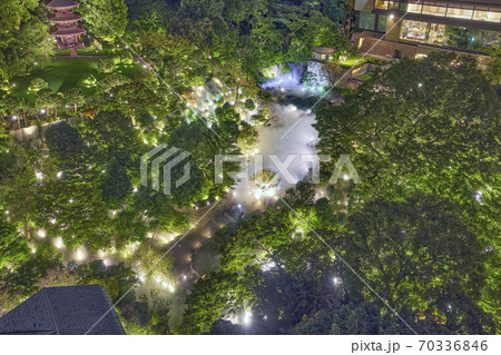 ホテル椿山荘　東京雲海　夜景 70336846
