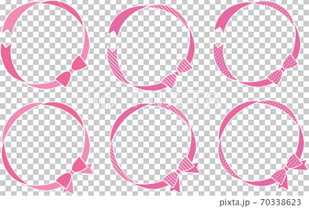 可以用作框架的環形色帶（3個圖案x 2） 70338623