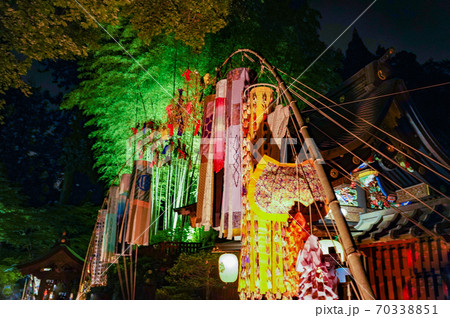 伊達政宗の墓所・瑞鳳殿のライトアップ（仙台市） 70338851