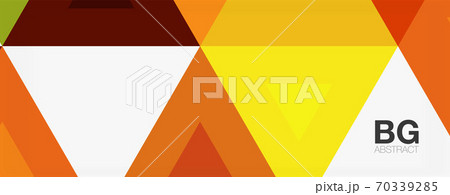 Mosaic triangle pattern abstract background for cover, banner, flyer and poster and other template Mosaic triangle pattern abstract background for cover, banner, flyer and poster and other template 70339285