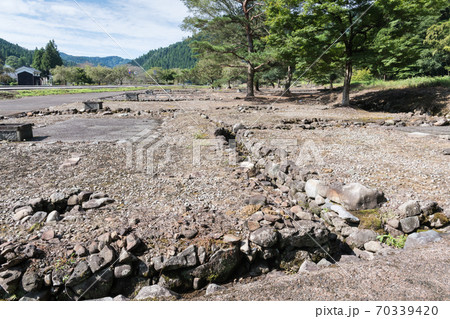 一乗谷朝倉氏遺跡平面復原地区 70339420