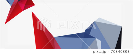 3d mosaic abstract backgrounds, low poly shape geometric design 3d mosaic abstract backgrounds, low poly shape geometric design 70340303