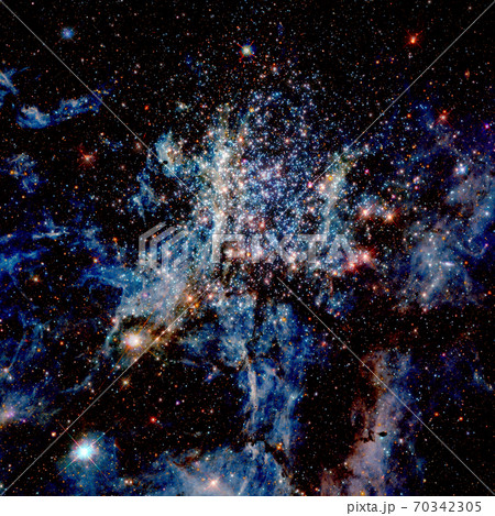Deep space. Elements of this image furnished by NASA 70342305