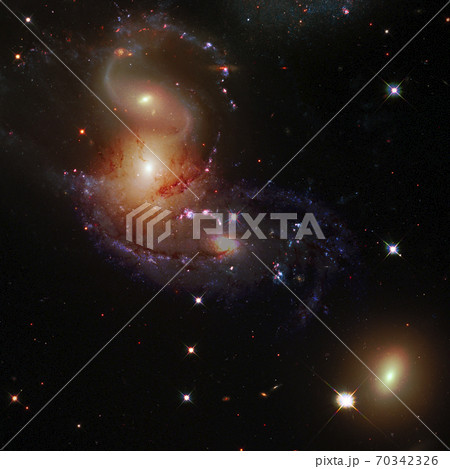 Deep space. Elements of this image furnished by NASA 70342326