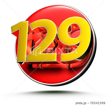 Numbers 129.のイラスト素材 [70342399] - PIXTA