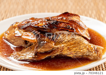 鯛(真鯛)のあら煮。 70346121