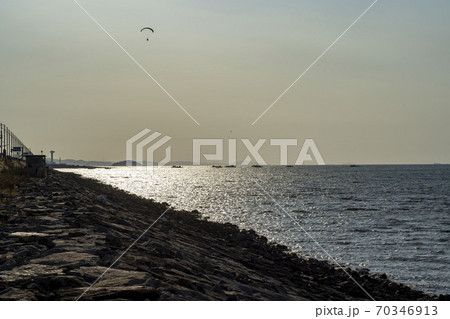 風景 海 仁川 70346913