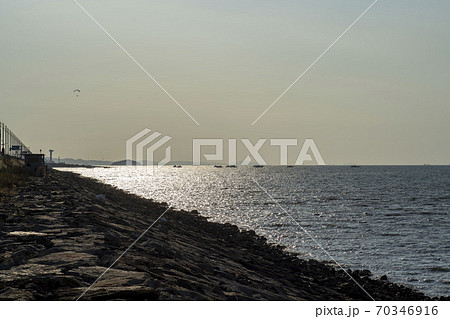 風景 海 仁川 70346916