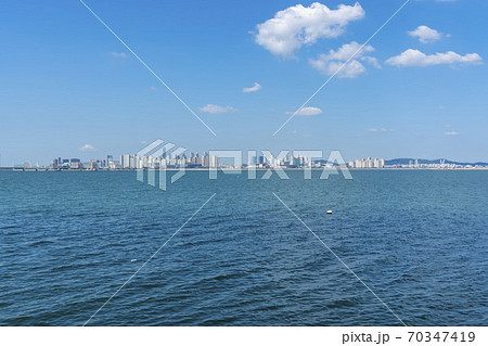 仁川 インチョン 海 70347419