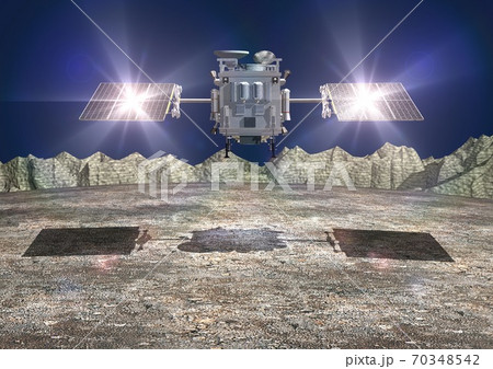 未知の惑星　小惑星　衛星　探査機 70348542