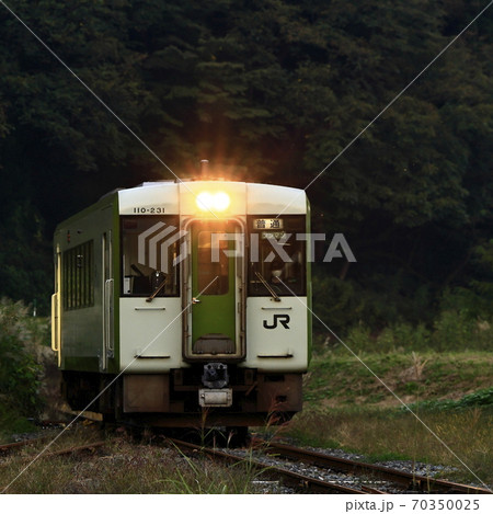 秋の飯山線 70350025