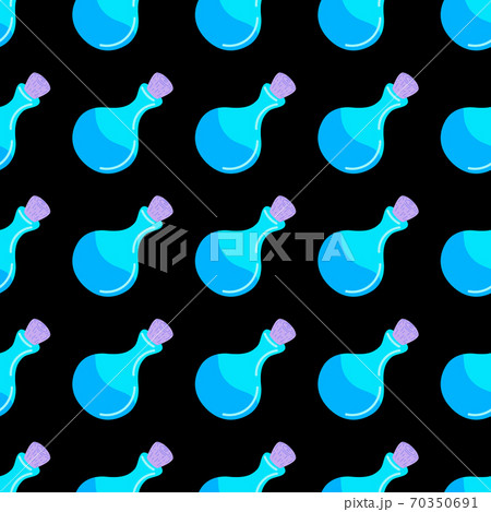 pattern with witch potion. witchcraft 70350691