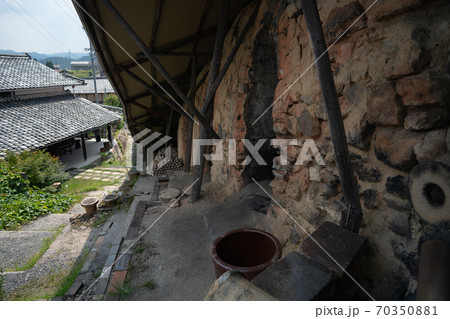 滋賀県甲賀市の焼き物の町信楽町撮影 70350881