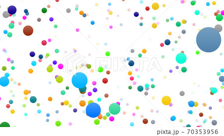 アイコン カラフル シンボル パターン レトロ シンプル アブストラクト 抽象的 3D イラスト 70353956