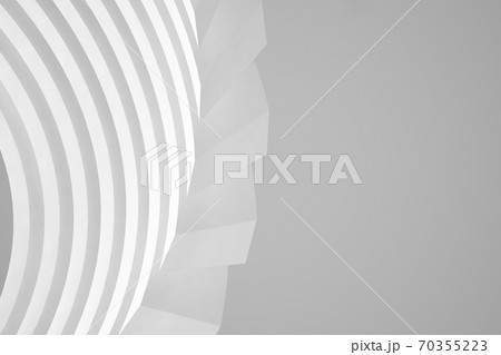 Abstract Architecture Background. Empty White Futuristic Room. 3d Render Illustration 70355223