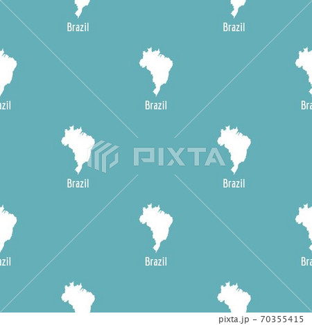 Brazil map in black vector simple 70355415