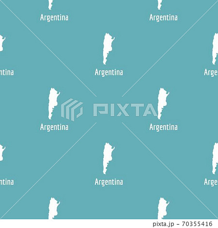 Argentina map in black vector simple 70355416