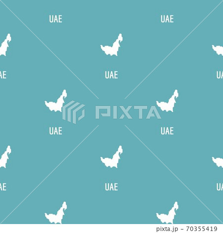 UAE map in black vector simple 70355419