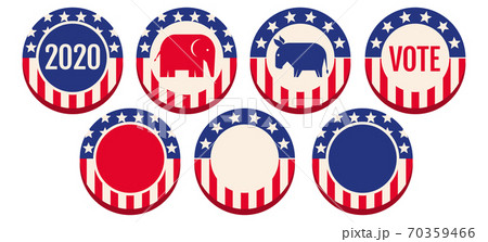 Vector banners for 2020 presidential election Vector banners for 2020 presidential election 70359466