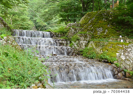 重要文化財の牛伏川階段工 重要文化財の牛伏川階段工 70364438